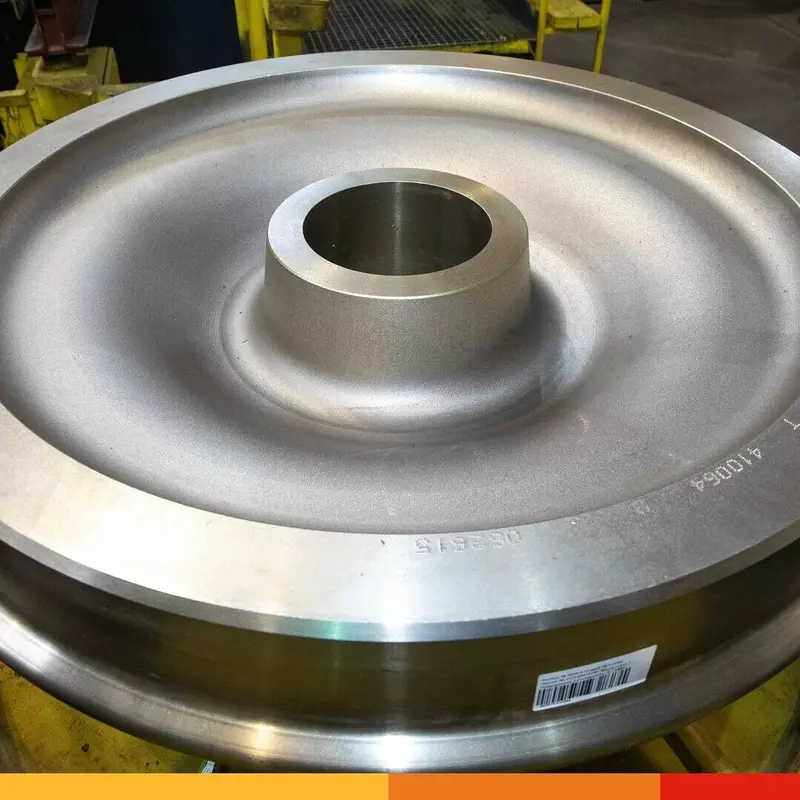 ЕВРАЗ разработал инновационное железнодорожное колесо с низконапряженной конструкцией диска