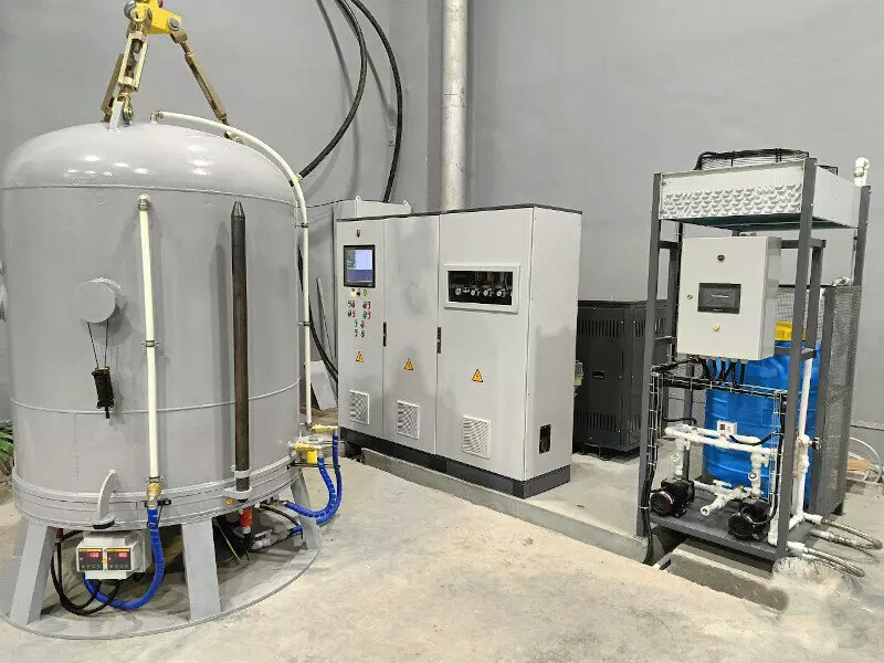 Установка ионного азотирования производства компании "Ионные Технологии"