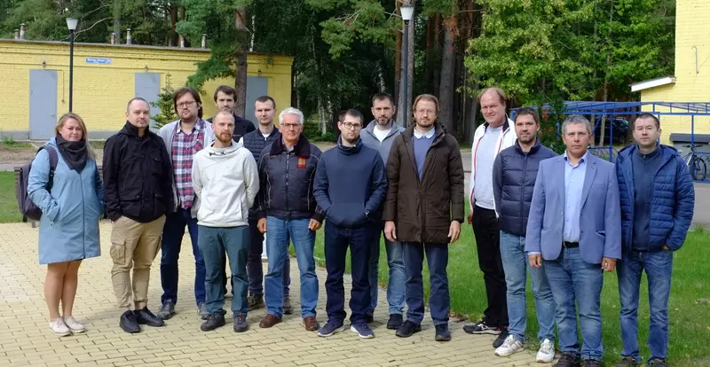 Участники научного коллектива ОИЯИ, занимающегося проектом νGeN