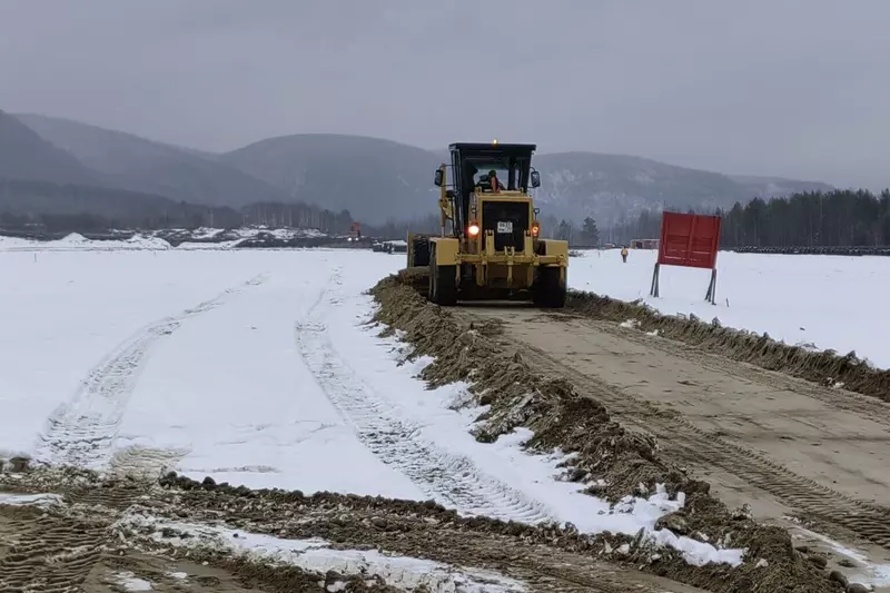 В Бодайбо началось строительство аэропорта
