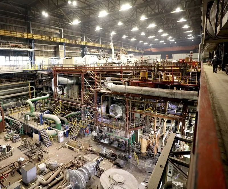 На Череповецком металлургическом комбинате модернизирован турбоагрегат с увеличением мощности