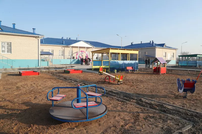 В Харабалинском районе Астраханской области открыли два ясли сада