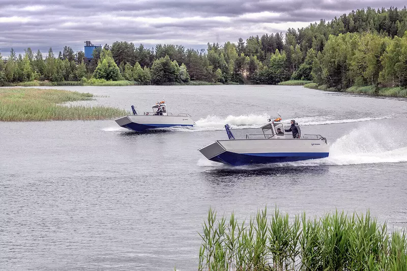 2 для «Суда: В Июне 2025 года Компания РосПромРесурс завершила строительство двух катеров Пилигрим 200М»
