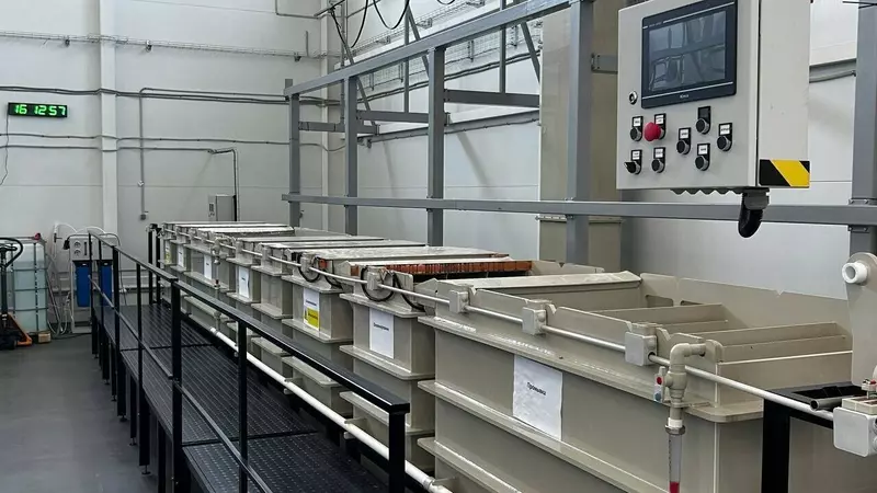 №2 для публикации «гальваника: СТЭЗ запустил новый цех гальваники»