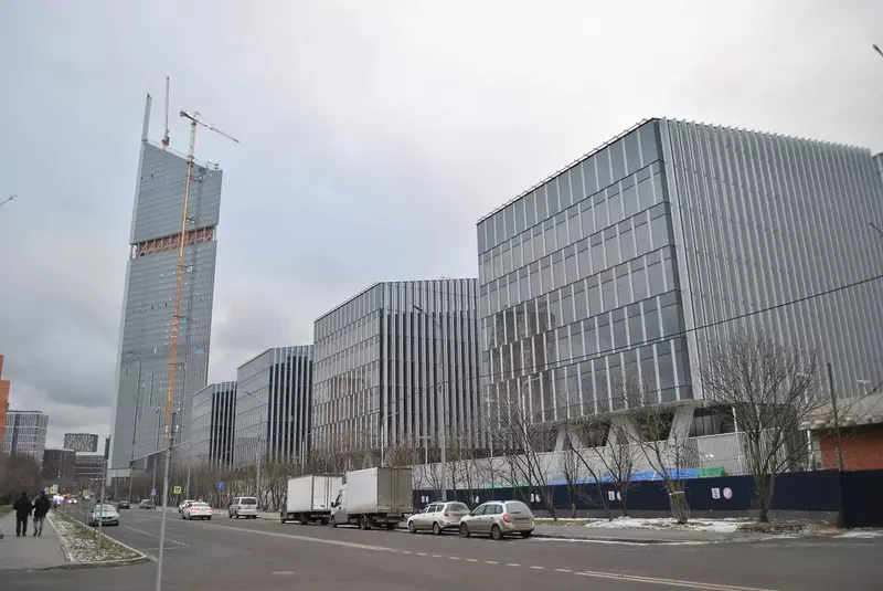 Изображение №3 для поста «Ход строительства Национального космического центра и технопарка Сбера в Сколково»