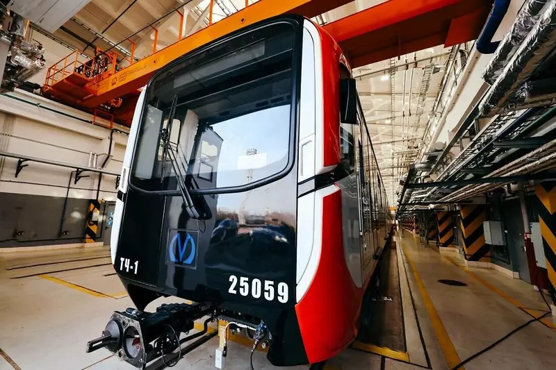 Состоялась торжественная церемония выхода в рейс тридцатого поезда метро Балтиец