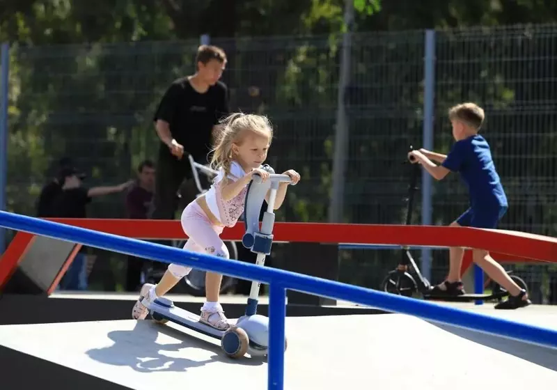 №8 для новости «В Бийске открылся первый в Алтайском крае экстрим парк»