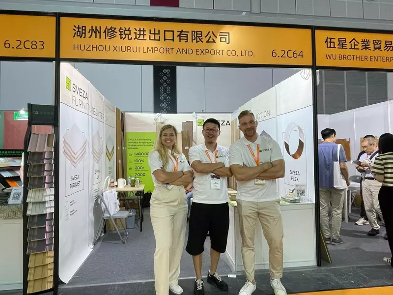 Продукт Свезы презентуют на крупнейшей выставке напольных покрытий в Китае