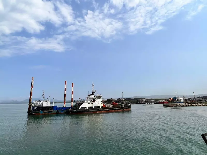 №2 для статьи «судоходство: Завершено ремонтное дноуглубление в порту Шахтерск Сахалинской области»