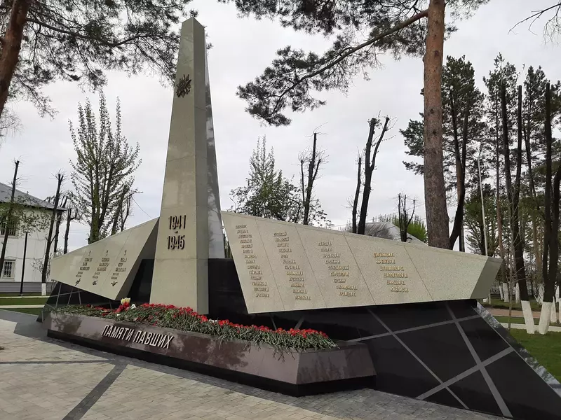 Мемориальный комплекс «Памяти Павших» авиаторам Тюмени (фото автора)