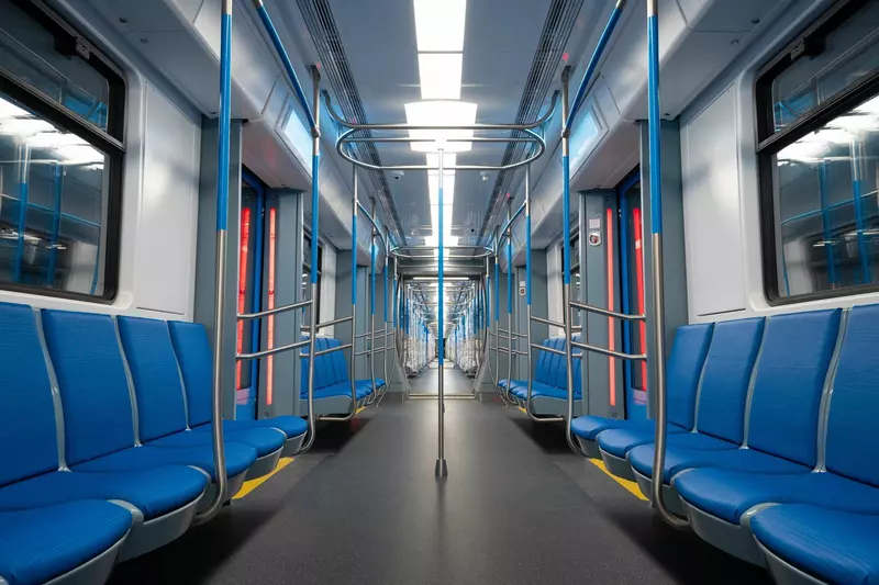 Картинка №2 для публикации «минск: Метропоезда ТМХ запущены на новом участке минского метрополитена»