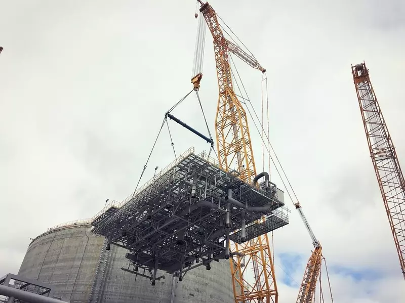 Фото 43 для новости «Проект Ямал СПГ в Сабетте часть 3»