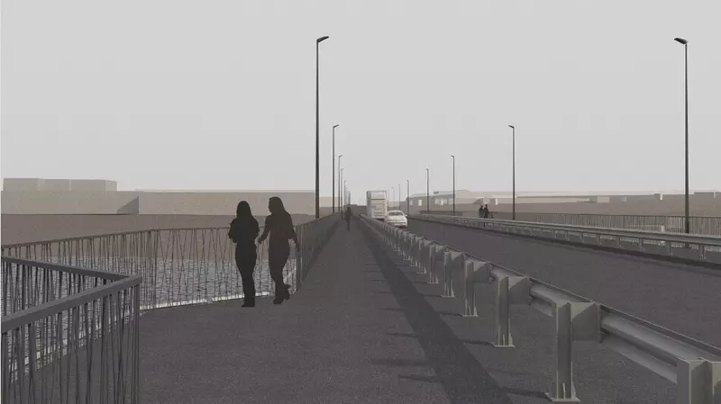 Проект моста на автодороге п. Харп – Горнолыжный центр – МАС «Снежинка»