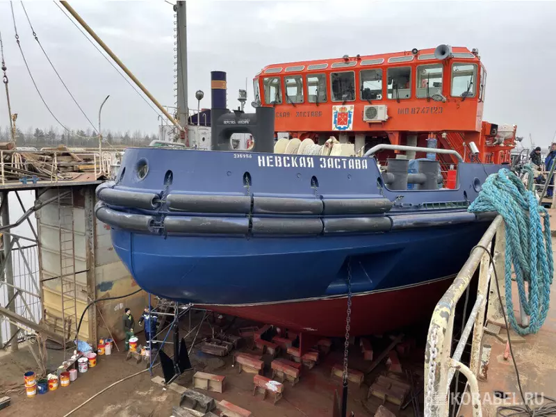 Ледокол Невская застава вновь введён в эксплуатацию после завершения ремонта