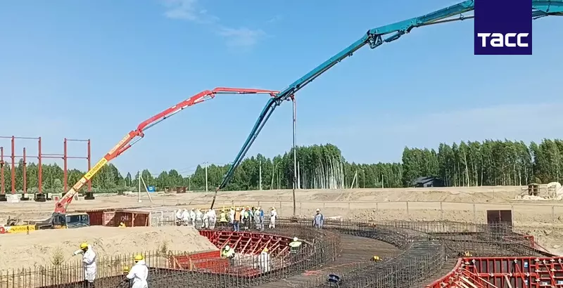 Под Новосибирском началась заливка фундамента инжекционного комплекса СКИФа