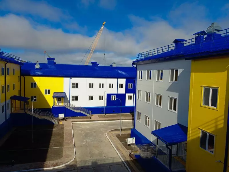 Новатэк строит спальные корпуса школы-интерната в с.Гыда