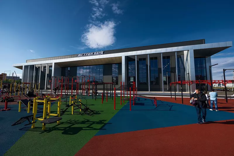 Экстрим парк открылся в Салехарде