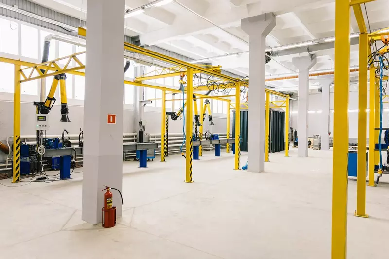 Завод Ватан разрабатывает и изготавливает балансировочный станок для крупного аэропорта России