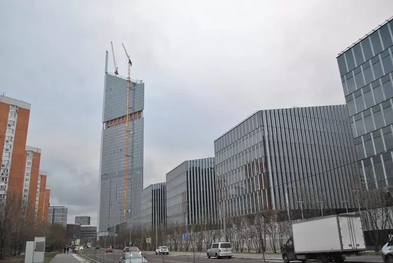 #2 для статьи «строительство: Ход строительства Национального космического центра и технопарка Сбера в Сколково»