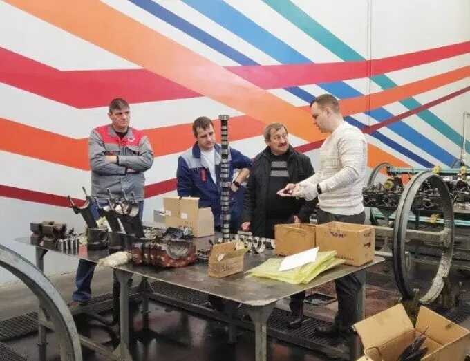 Тутаевский моторный завод испытывает новый комбайновый двигатель