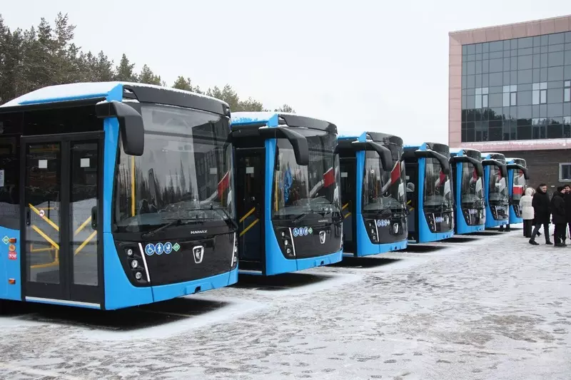 Автобусы НЕФАЗ для Набережных Челнов