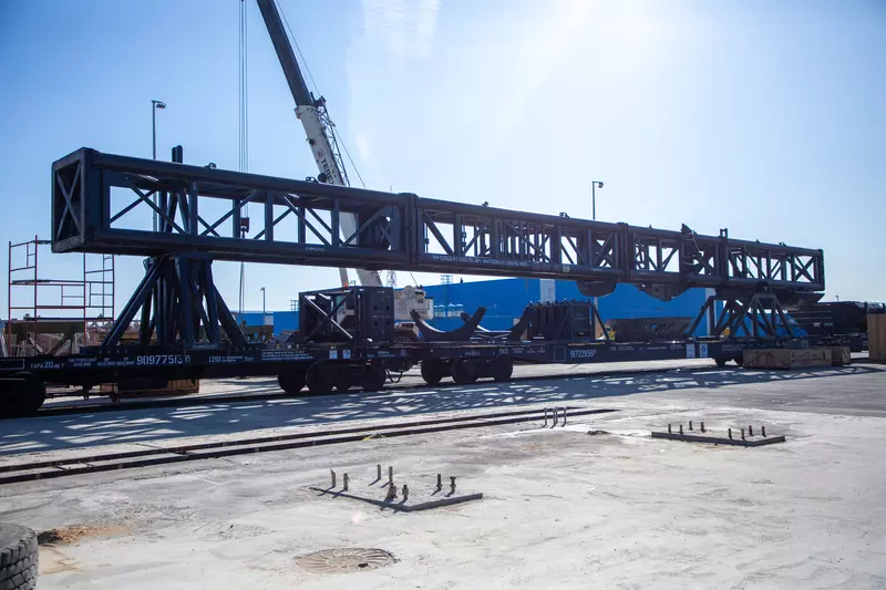 Иллюстрация #10 для публикации «На Восточный доставили транспортно установочный агрегат для ракеты Ангара»