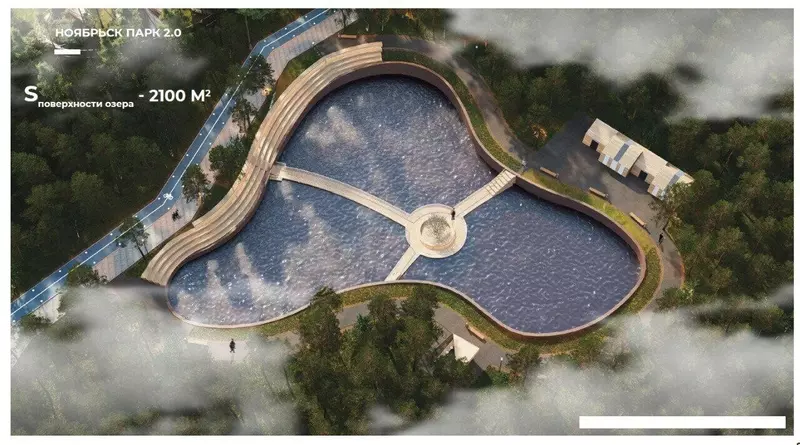 Фото #20 для публикации «Третья очередь Ноябрьск парка открылась на Ямале»