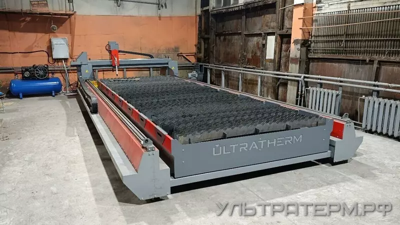 Станок плазменной резки металла ULTRATHERM MTRP-2060 в цехе