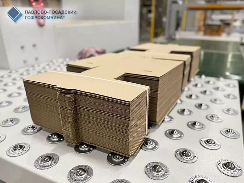 Фото №2 для публикации «Eterna ECUT: Павлово Посадский Гофрокомбинат запустил высокотехнологичную линию плоской высечки»