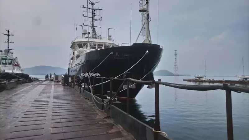 Фото 1 для новости «Судостроение и судоходство : Гидрографическое судно Василий Бубнов проекта 19910 сдано заказчику»