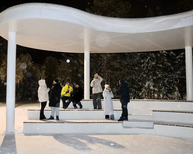 Картинка #6 для «города и сёла России: Набережная Северная звезда открылась на Ямале»