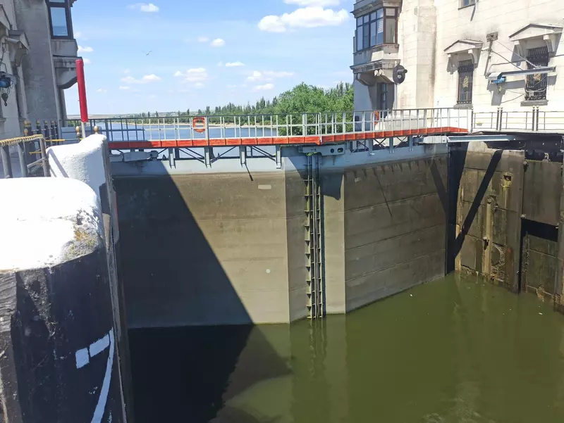 Фото №1 для статьи «Транспорт: Завершена реконструкция гидроузла 13 Волго Донского судоходного канала»