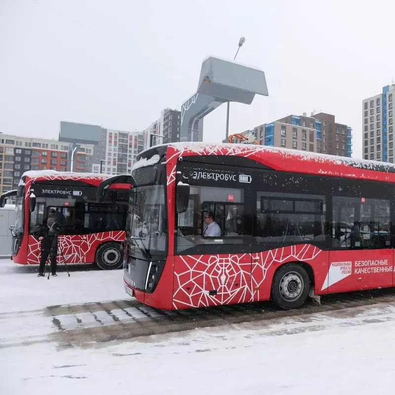 Изображение 5 для поста «электробусы: Запуск электробусного движения в Перми»