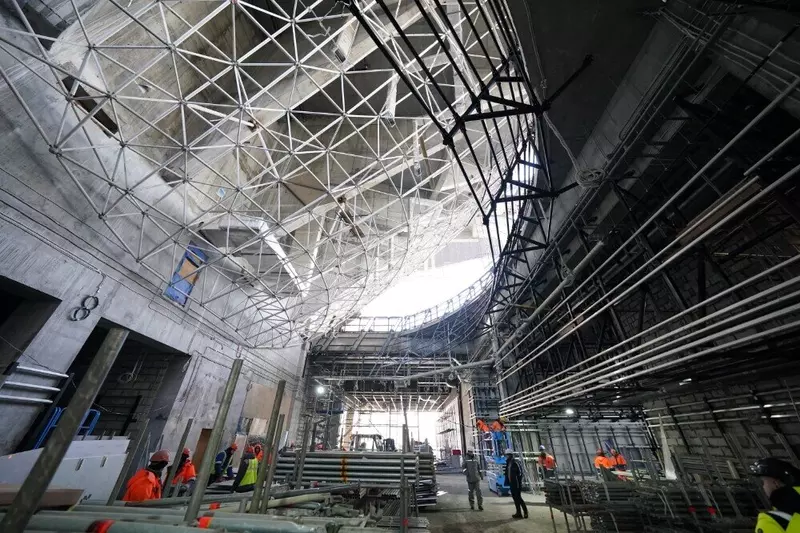 Картинка #2 для статьи «Кемерово: Музейно театральный комплекс в Кемерове готов на 72»