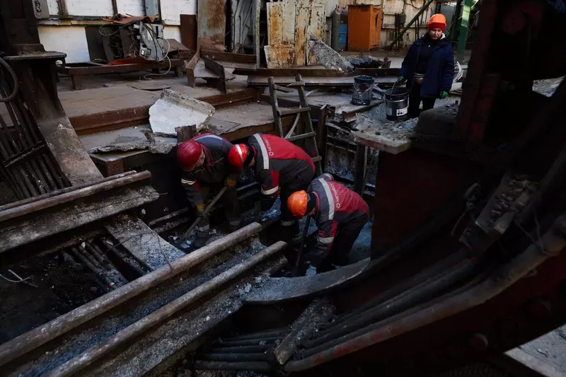 Восстановление завода Азовмаш идет полным ходом