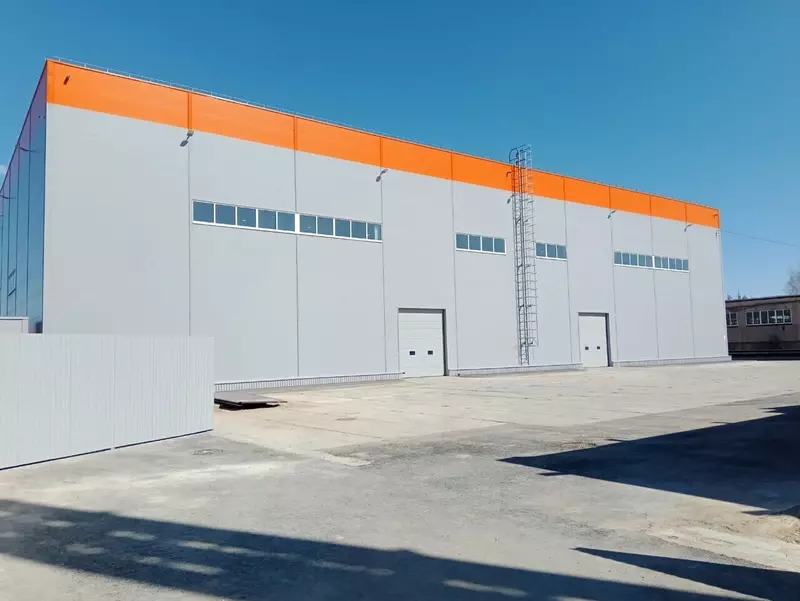 Фото 1 для поста «Новые заводы и цеха: В подмосковном Клину открылось новое предприятие по производству сэндвич панелей»