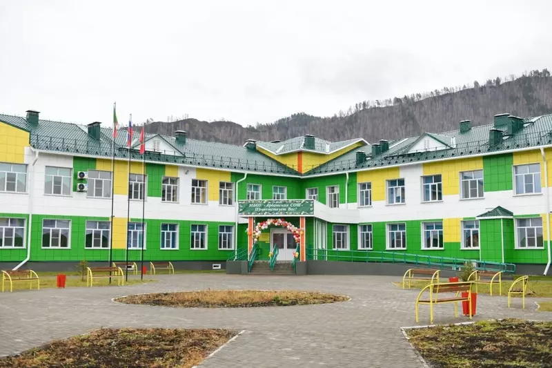 В селе Арбаты Республики Хакасия открылась новая школа