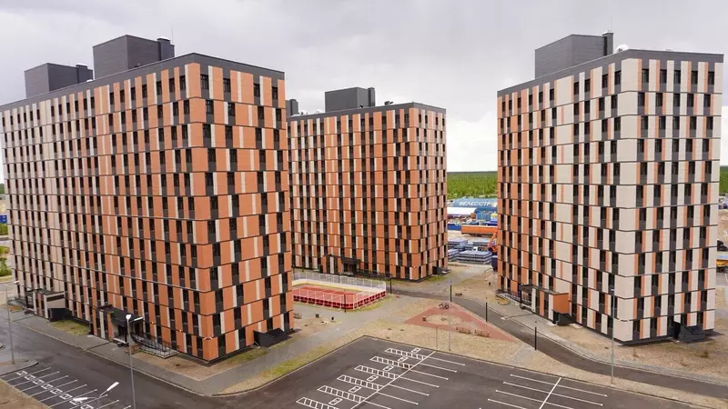 Иллюстрация #3 для публикации «ЯНАО: В Новом Уренгое началось заселение микрорайона Славянский»