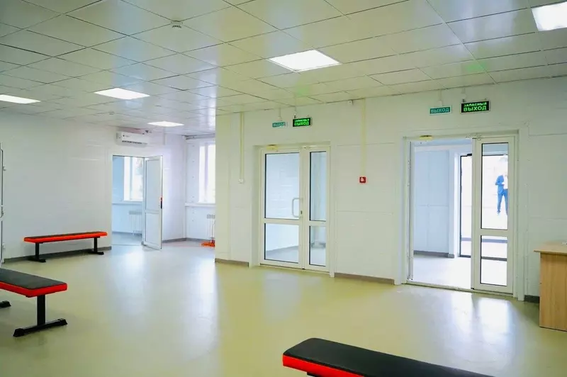 Фото #4 для публикации «спортивные объекты: Спортивный комплекс Победа открылся в Приангарье»