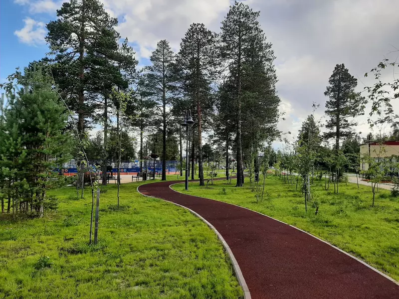 Сквер "Дружбы народов" (фото автора)