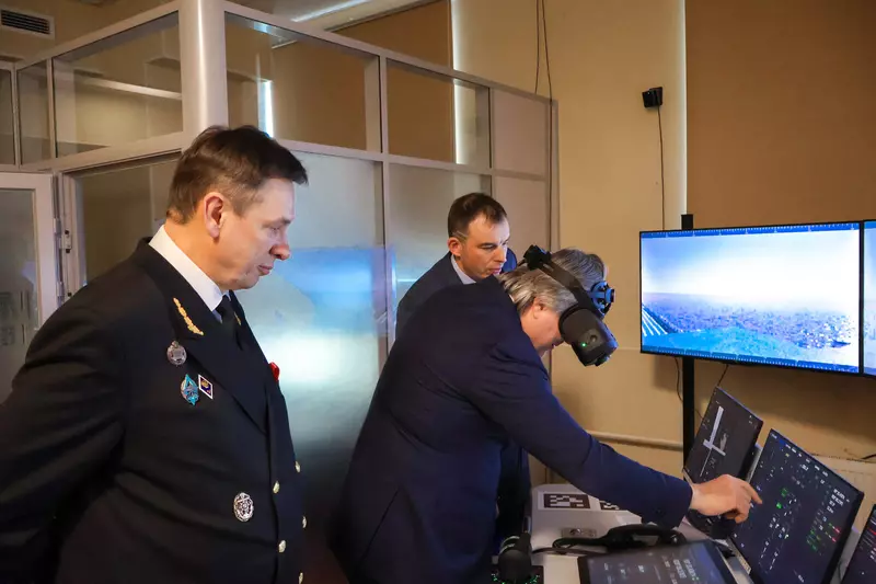 Иллюстрация №1 для «Образование: ГУМРФ уникальный тренажер для подготовки персонала морских автономных надводных судов»