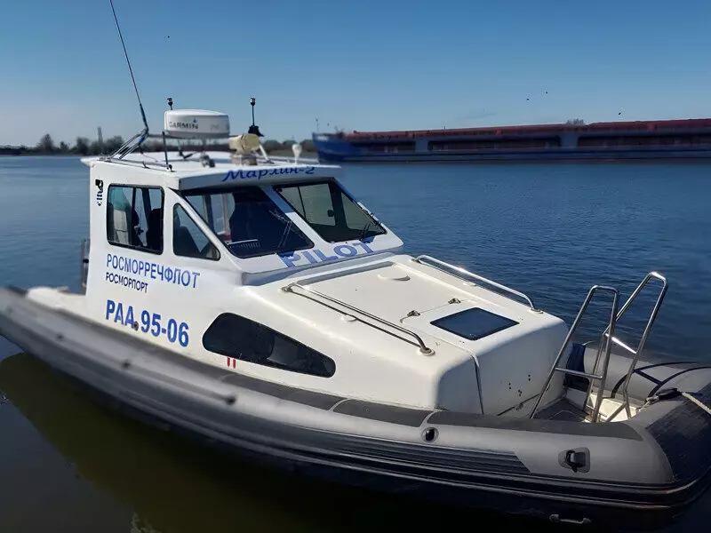 Разъездной катер Марлин 2 пополнил флот Астраханского филиала Росморпорта