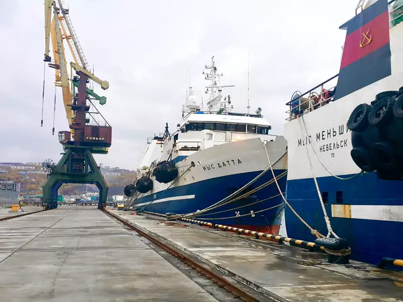 Увеличение перевалки рыбных грузов на Камчатке