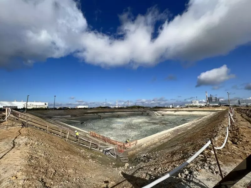 Картинка #4 для публикации «АЭС: На стройплощадке Ленинградской АЭС готов котлован для седьмого энергоблока»