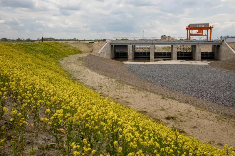 Картинка #2 для новости «Минтранс: Багаевский гидроузел 90 готовность первого этапа строительства»