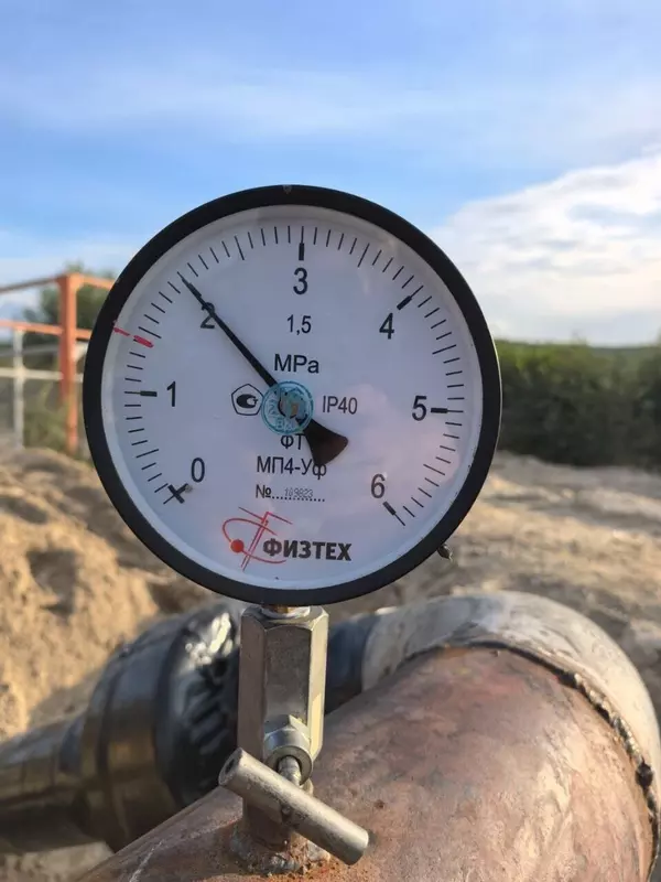 Запуск нефтепровода в эксплуатацию после проведения гидроиспытаний