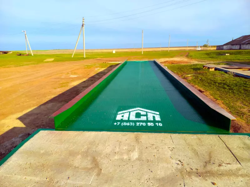 Саратовской области недавно был завершен проект – строительство автомобильных весов для местного аграрного предприятия. - 2