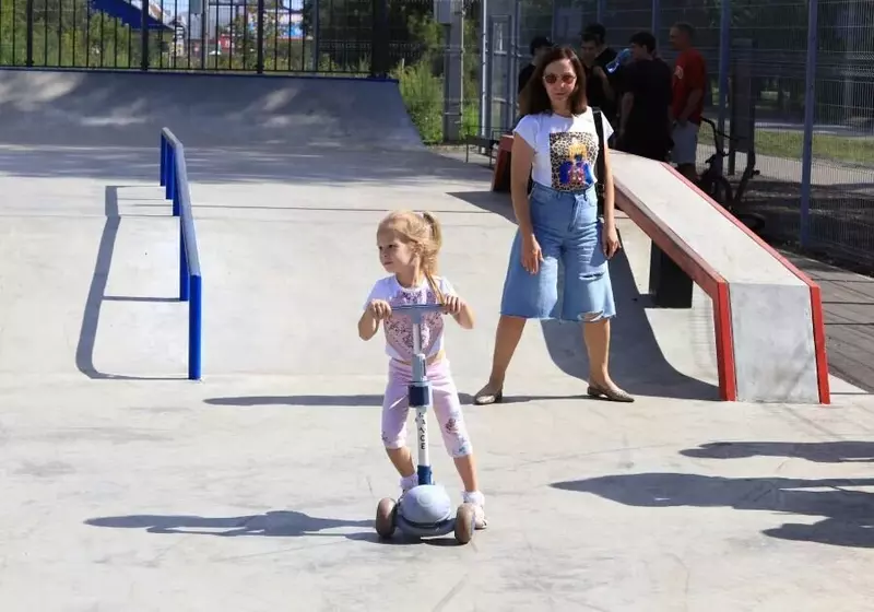 Картинка 9 для «В Бийске открылся первый в Алтайском крае экстрим парк»