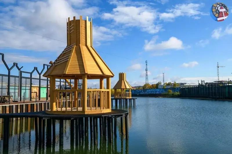 Набережная Город на воде открылась в Ноябрьске