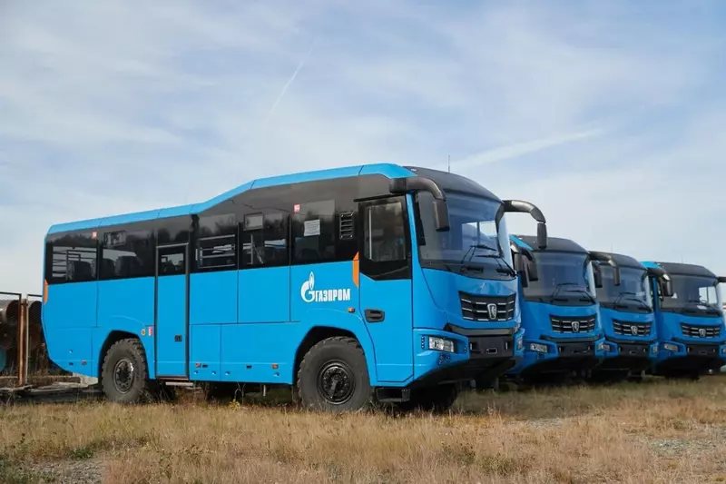 Иллюстрация 1 для «Транспорт: Автобусы вездеходы для Газпрома»